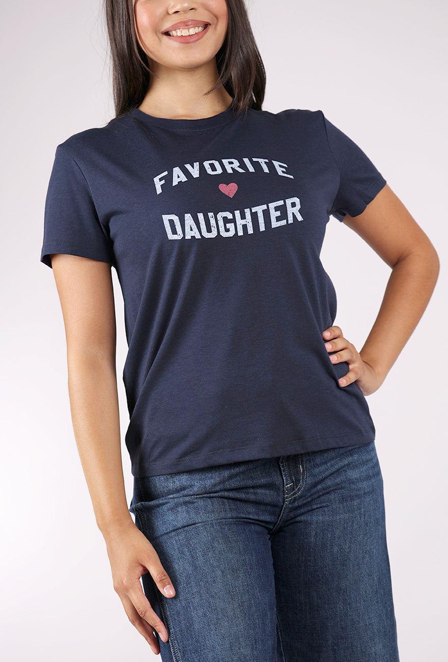Favorite Daughter Favorite Daughter Tee, Navy
