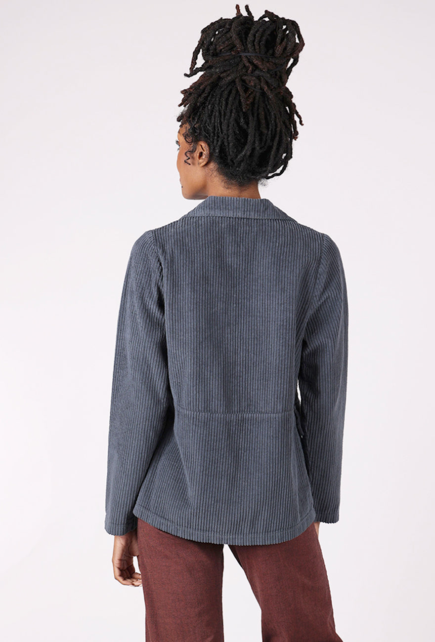 Fenini Corduroy Blazer, Charcoal