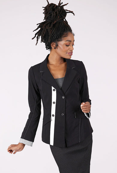Porto Galley Jacket, Black/Zinc