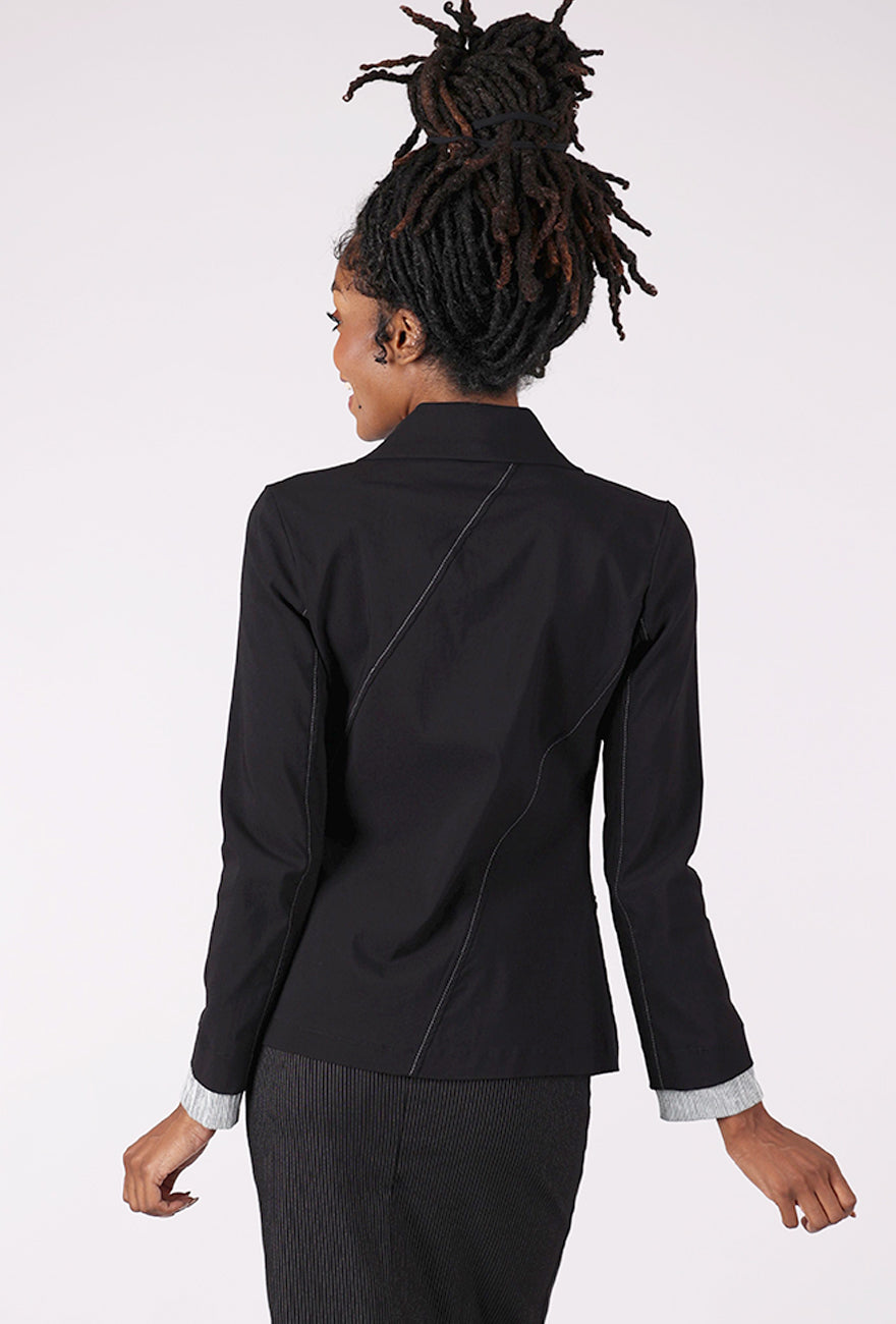 Porto Galley Jacket, Black/Zinc