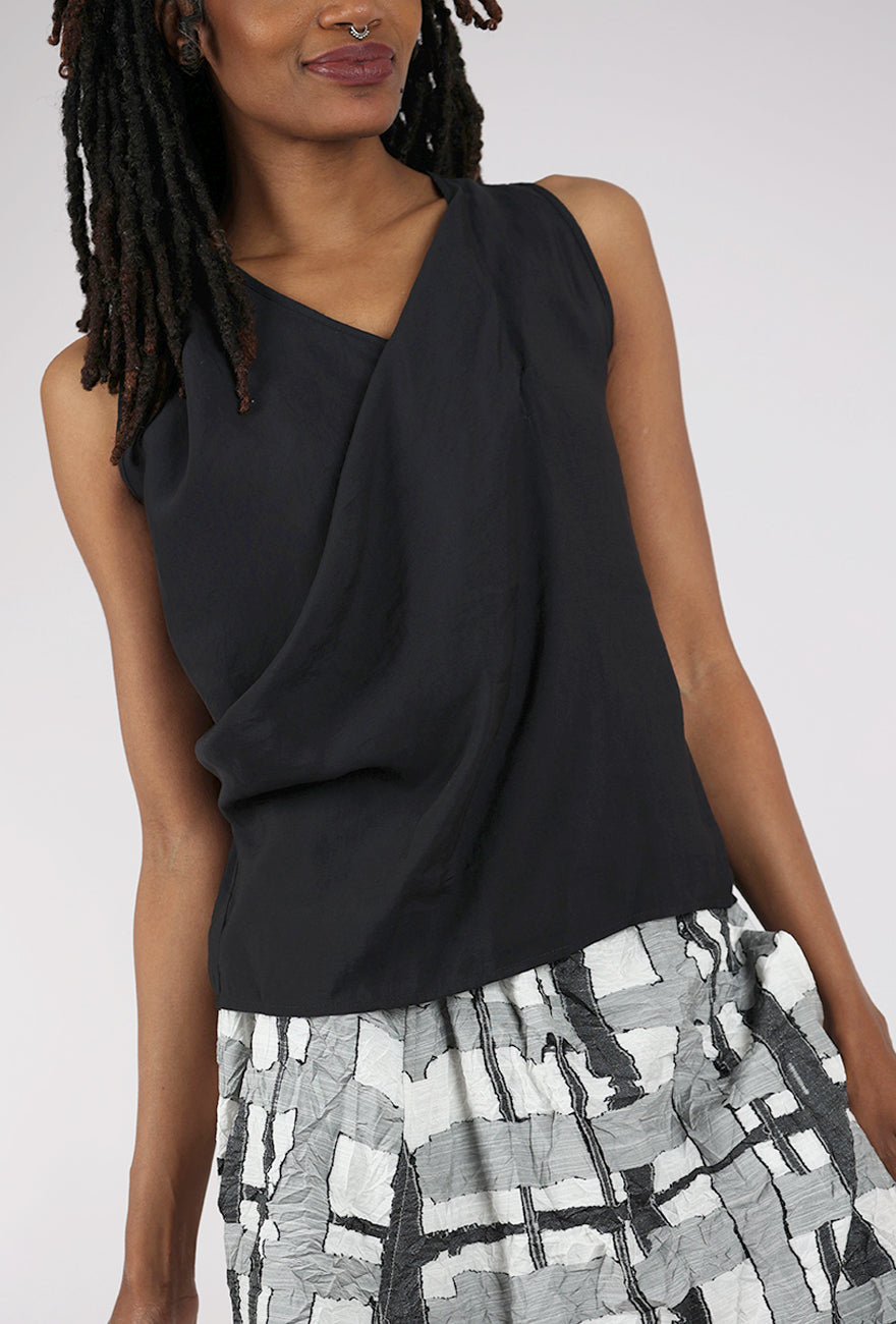 FishFash Sympathy Top, Black