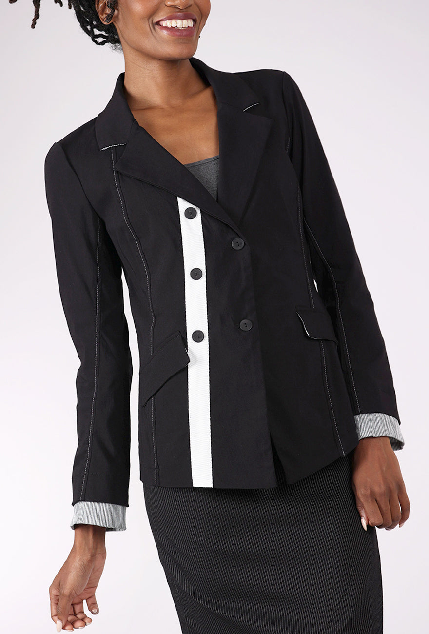 Porto Galley Jacket, Black/Zinc