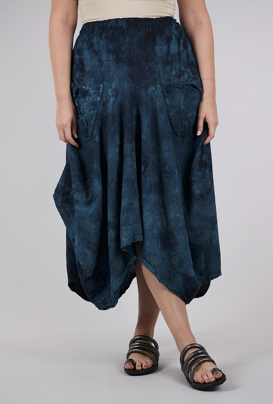 Oh My Gauze Robin Skirt, Washed Sapphire