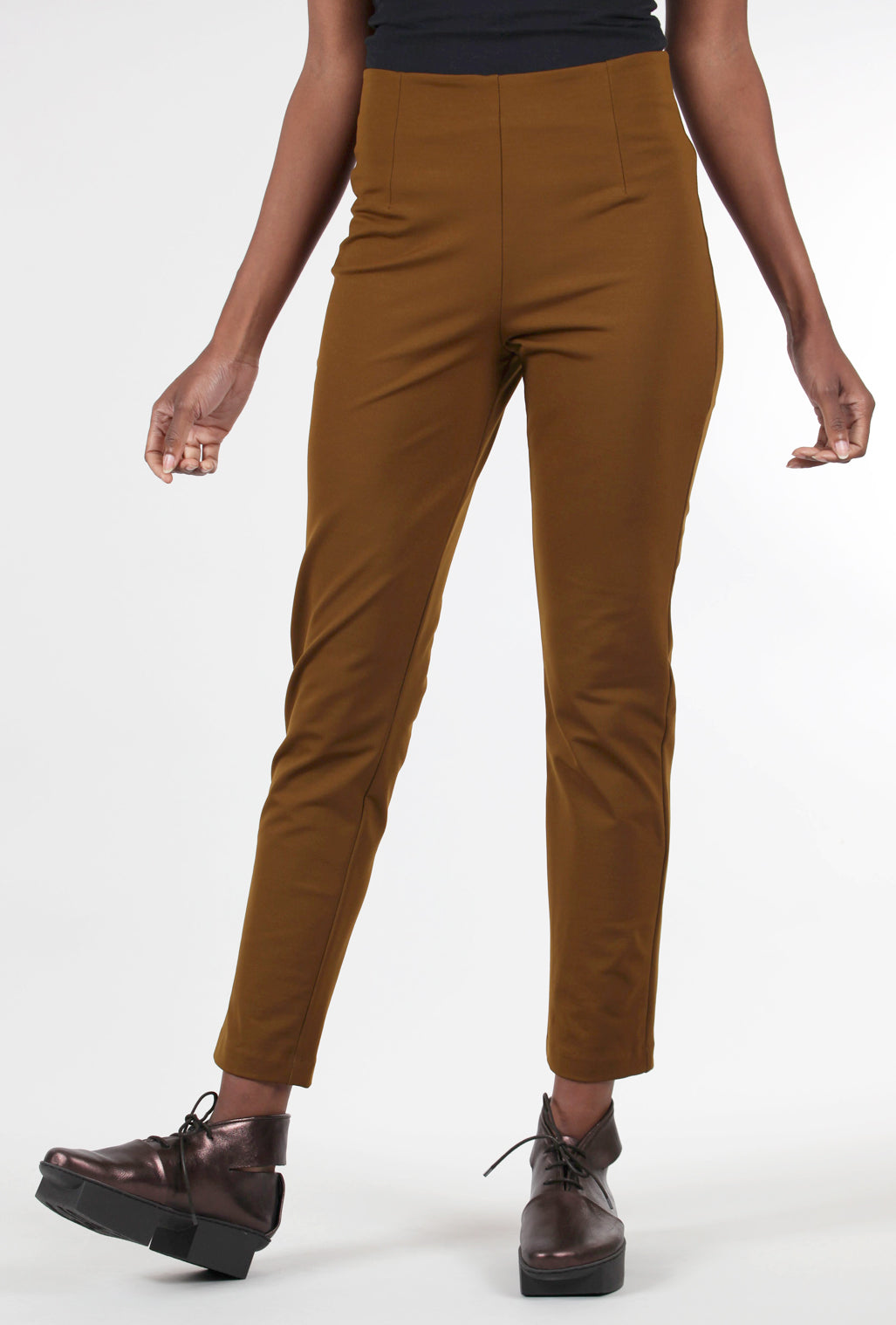 Equestrian Zani Ponte Tech Pant, Cumin