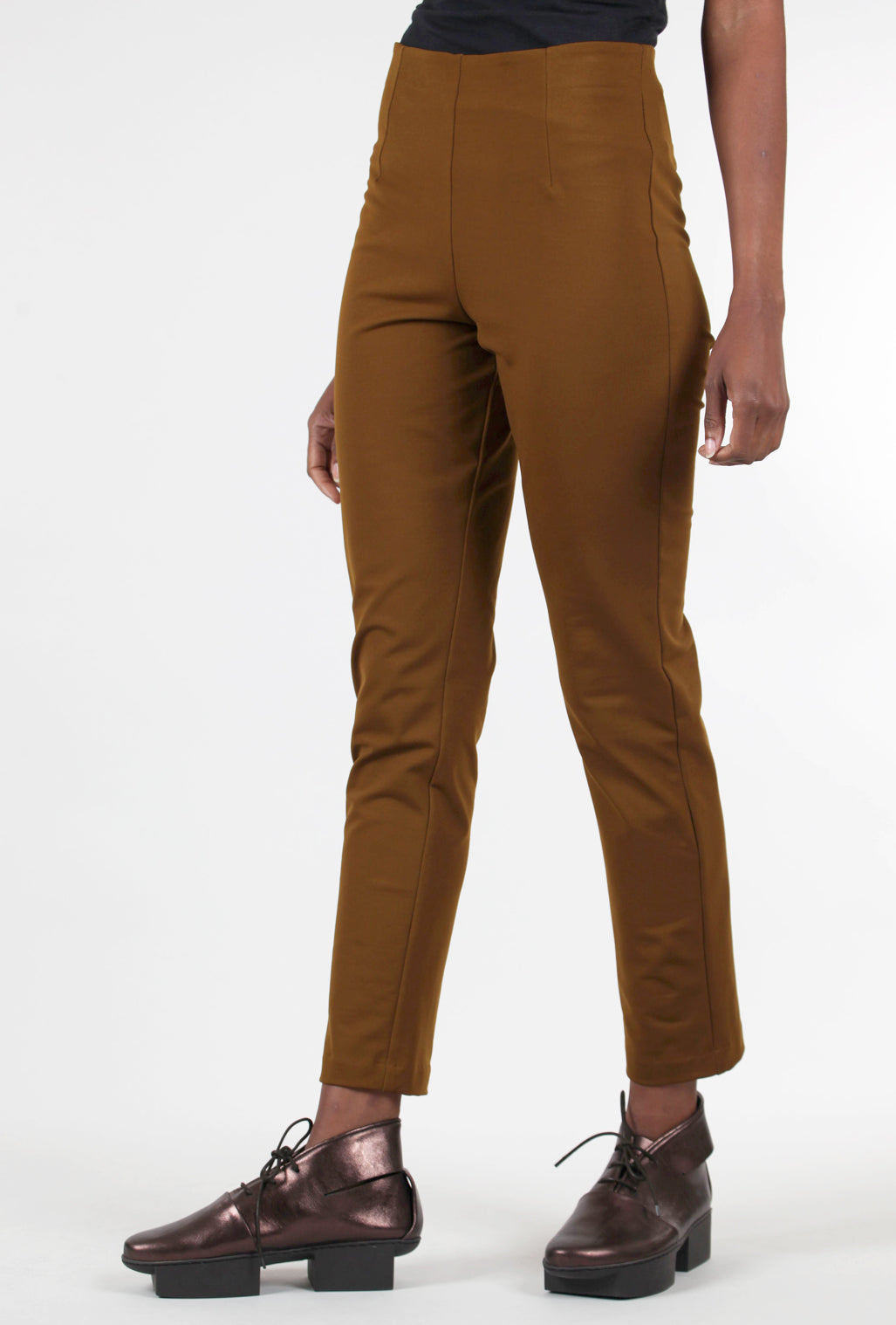 Equestrian Zani Ponte Tech Pant, Cumin