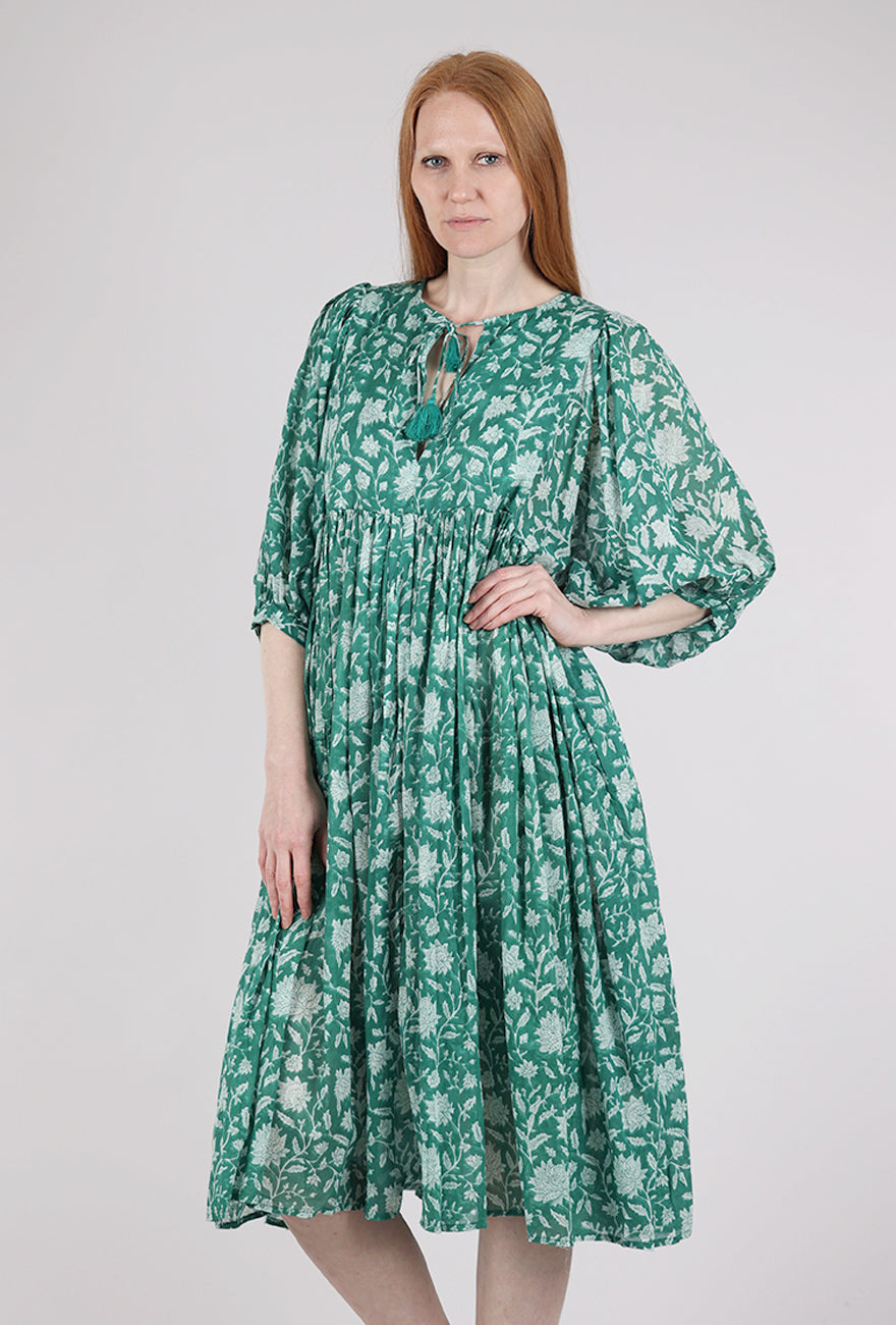 Dolma Mylah Midi Dress, Green