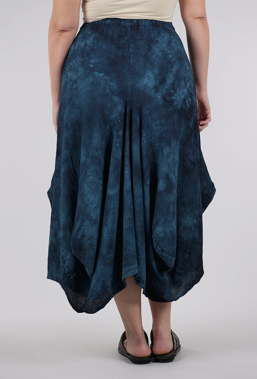 Oh My Gauze Robin Skirt, Washed Sapphire