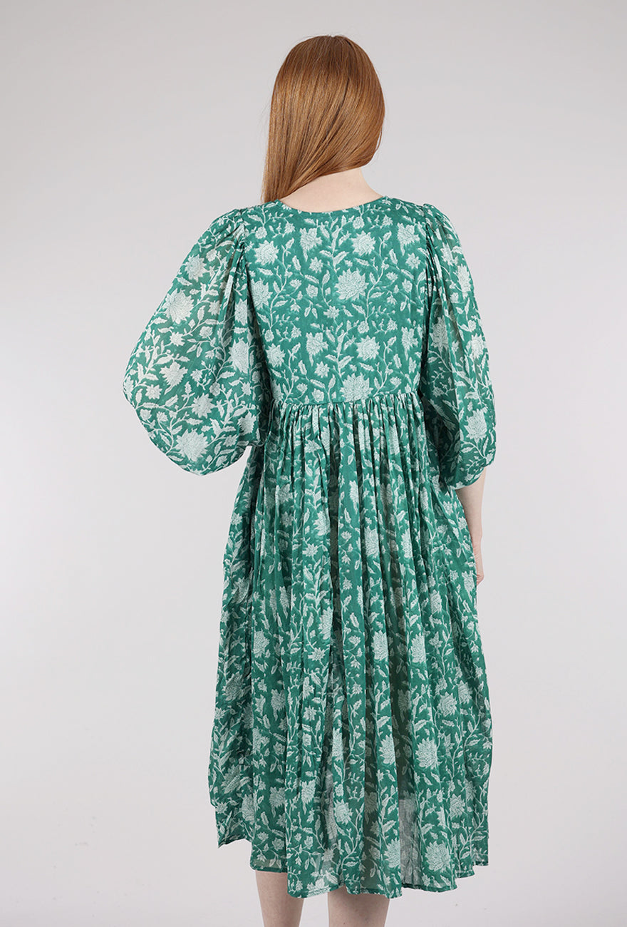 Dolma Mylah Midi Dress, Green