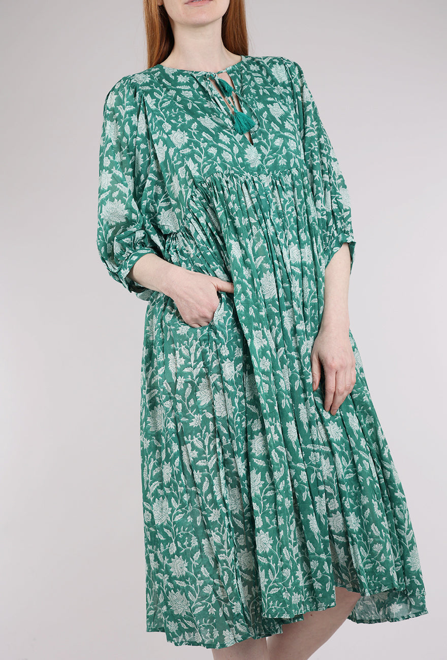 Dolma Mylah Midi Dress, Green