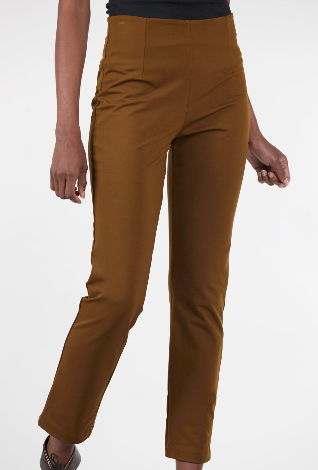 Equestrian Zani Ponte Tech Pant, Cumin