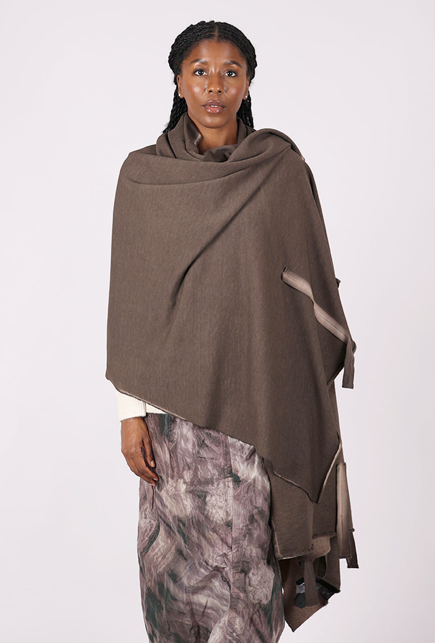 Pluslavie Sweat Scarf, Chocolate
