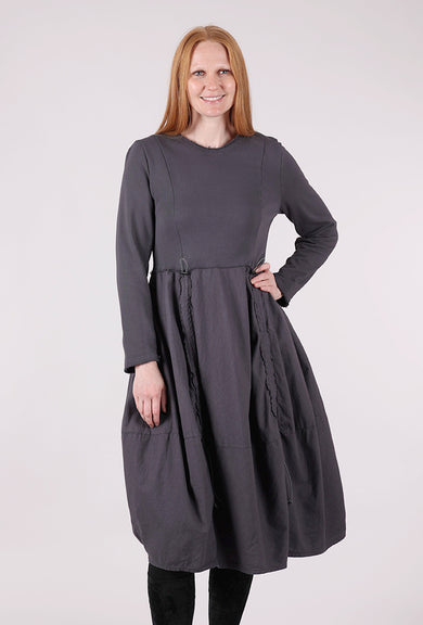 Grizas Ripcord Details Dress, Slate