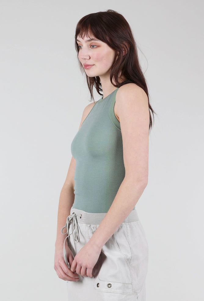 Smartwool Intraknit Active Tank, Lead/Limeade