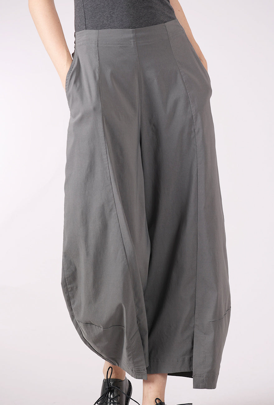 Rundholz Sig Stretch Slouch Lantern Pant, Dark Gray
