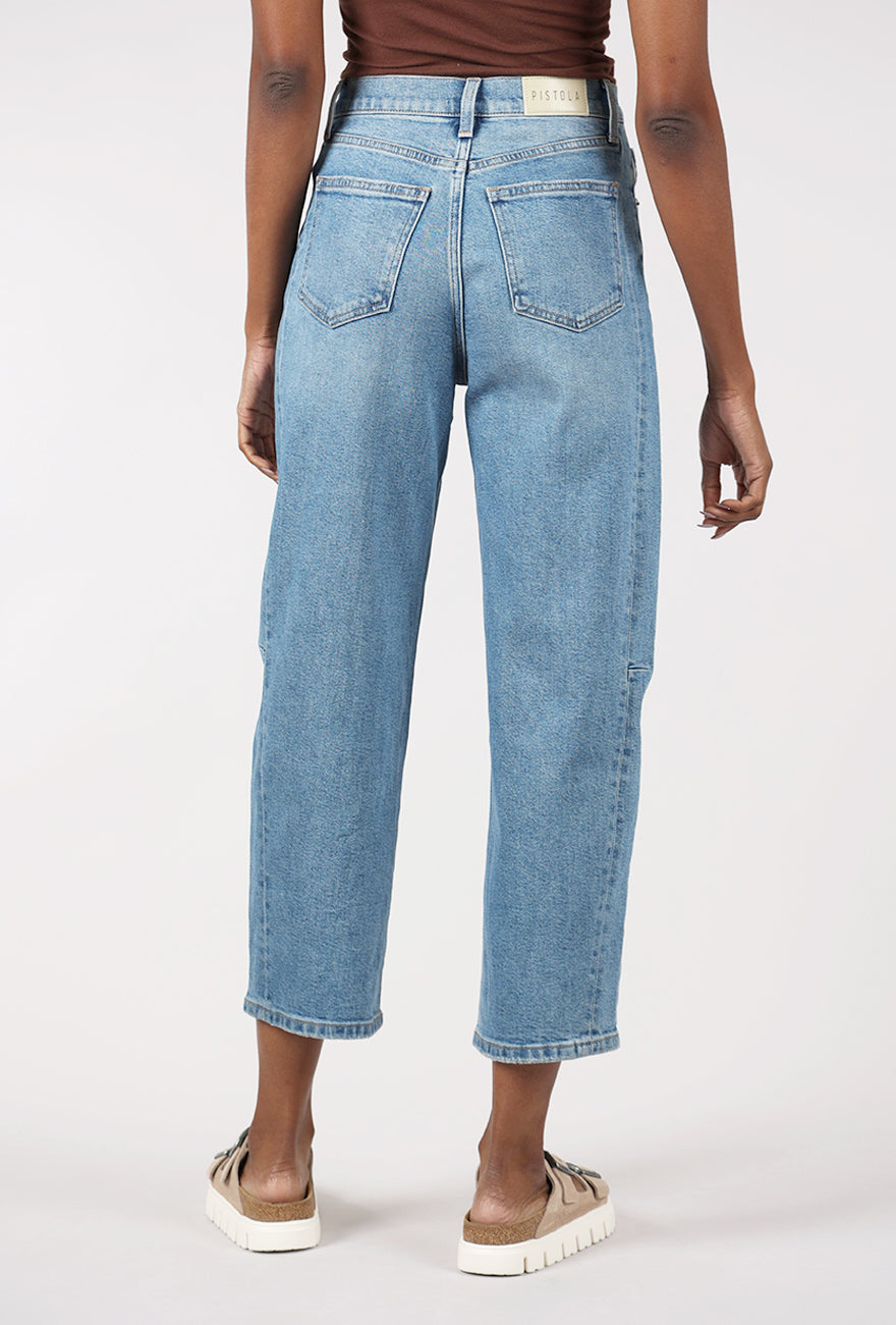 Pistola Eli High-Rise Arched Leg Denim, Rhythm Vintage