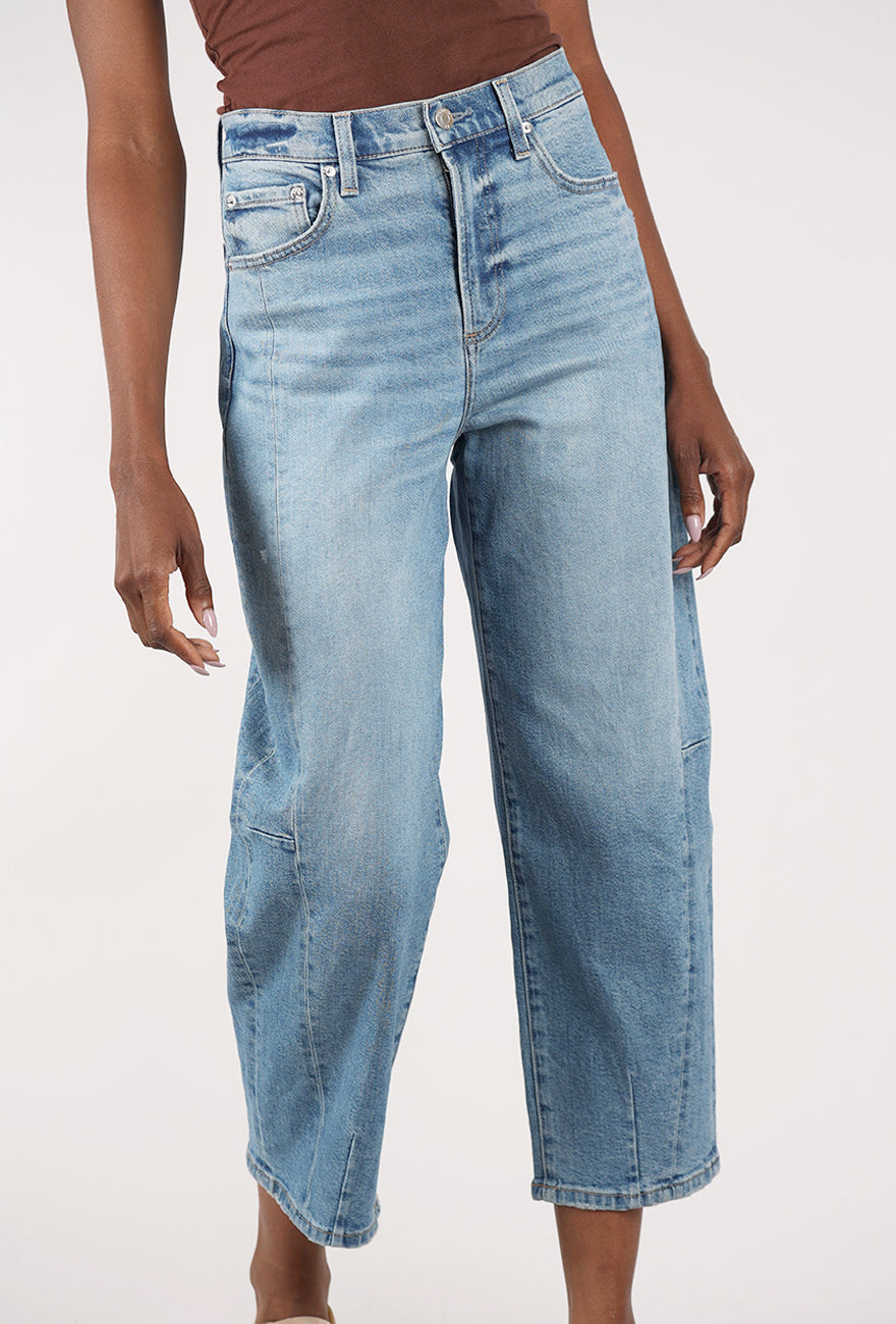 Pistola Eli High-Rise Arched Leg Denim, Rhythm Vintage