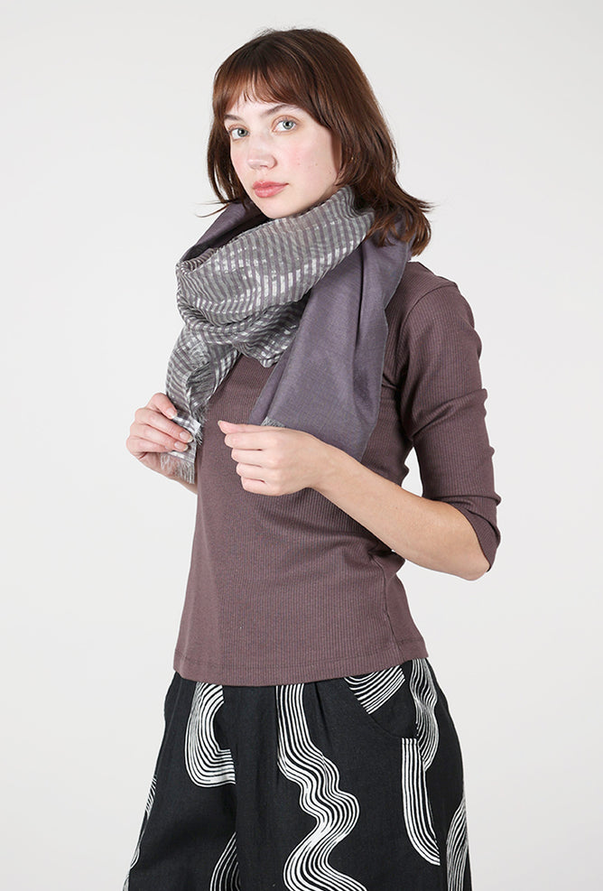 Bitte Kai Rand Bitte Scarf, Raisin/Silver