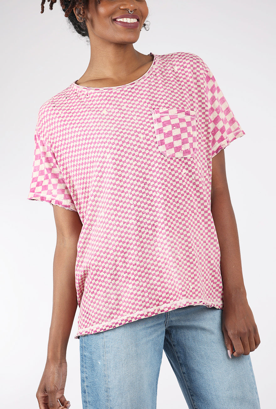 Magnolia Pearl Piecewise Pocket Tee, Too Sweet