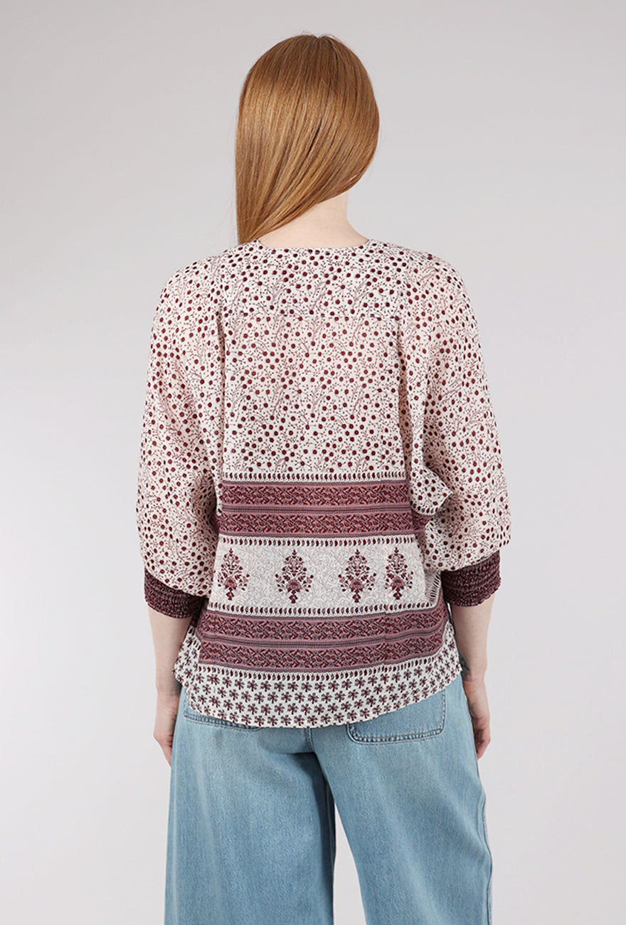 Dolma Anjou Top, Brown