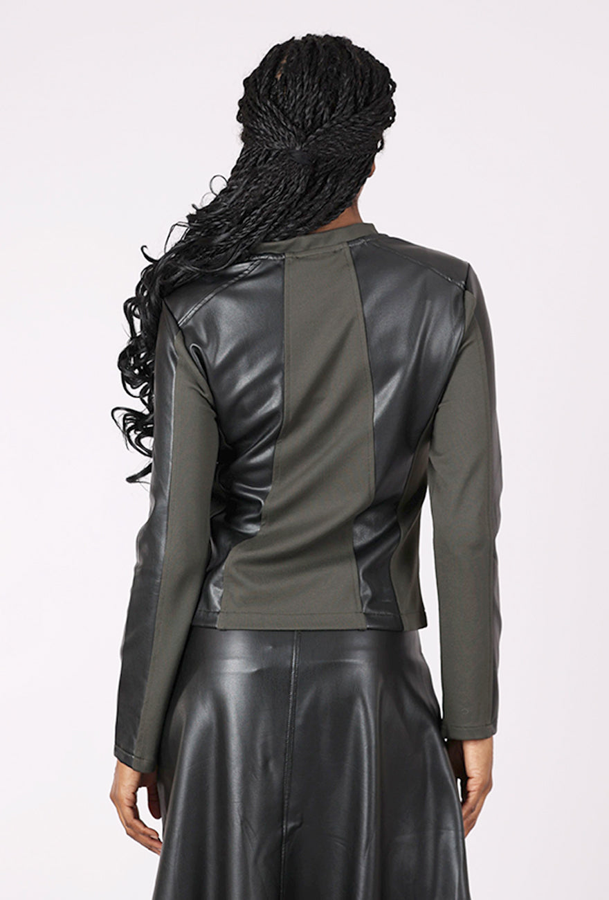 Isle by Melis Kozan Bayside Jacket, Olivo