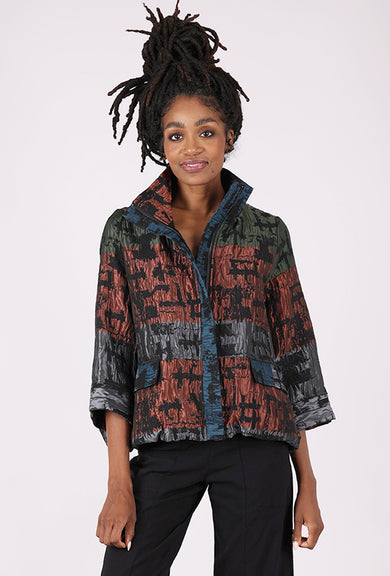 Moonlight Jewel Case Jacket, Multi Rust