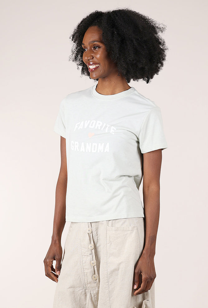 Favorite Daughter Favorite Grandma Tee, Light Sage