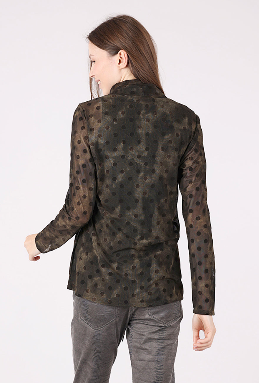 Alembika Burnout Tneck, Antique