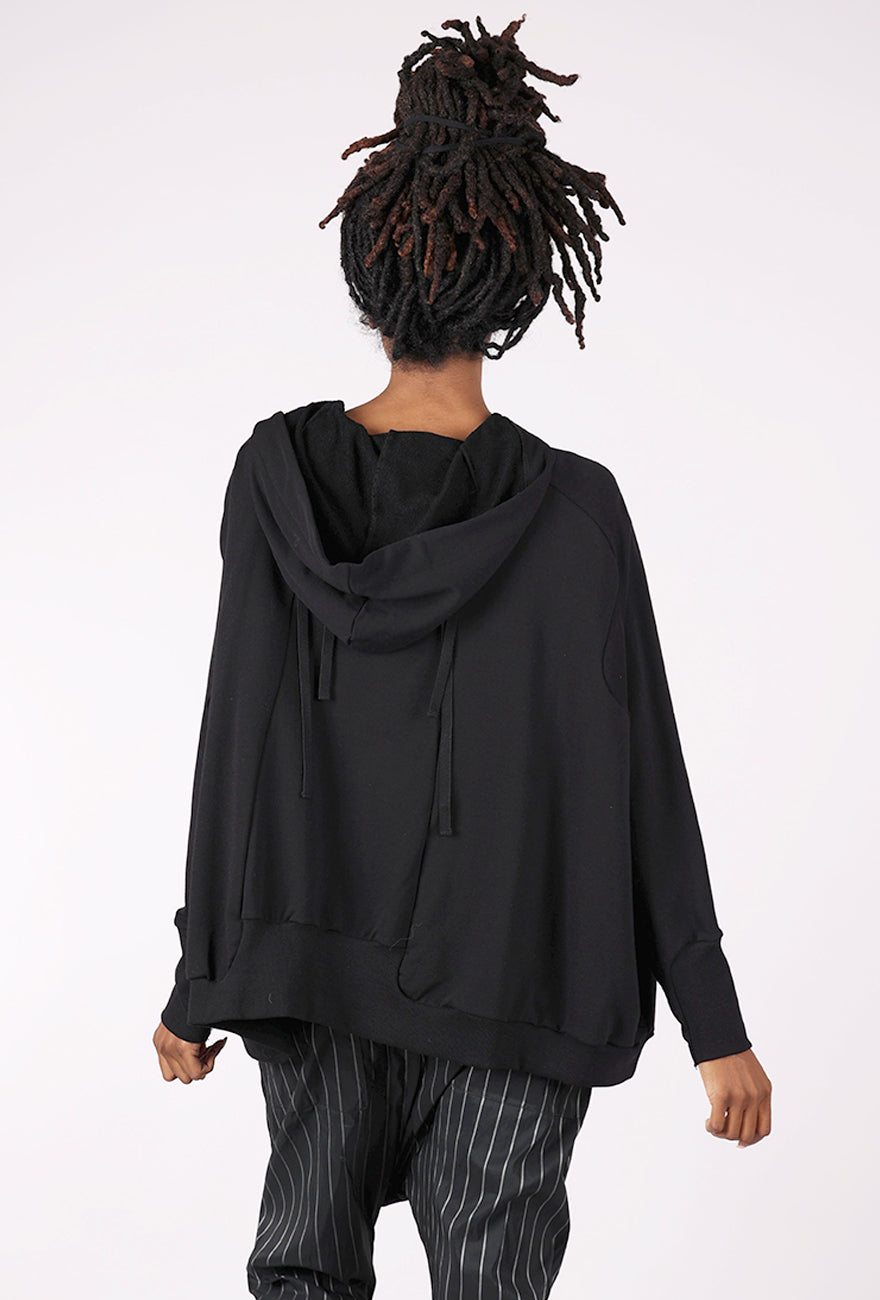 Wide Short Jacket II, Black