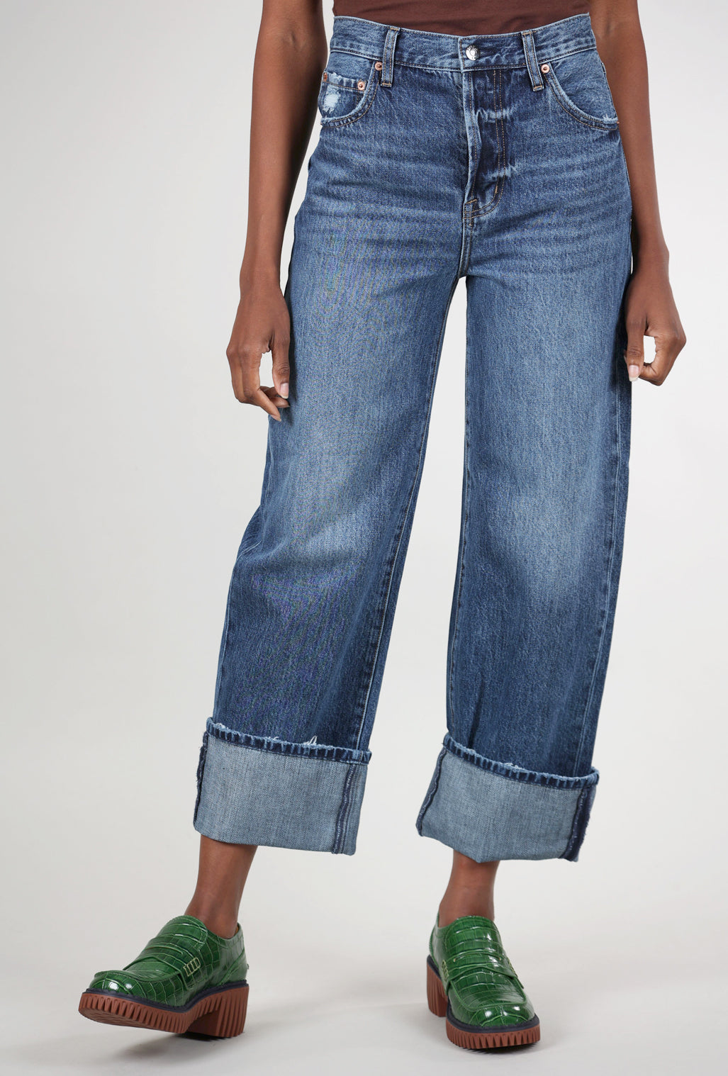Pistola Ryder High-Rise Cuffed, Fulton