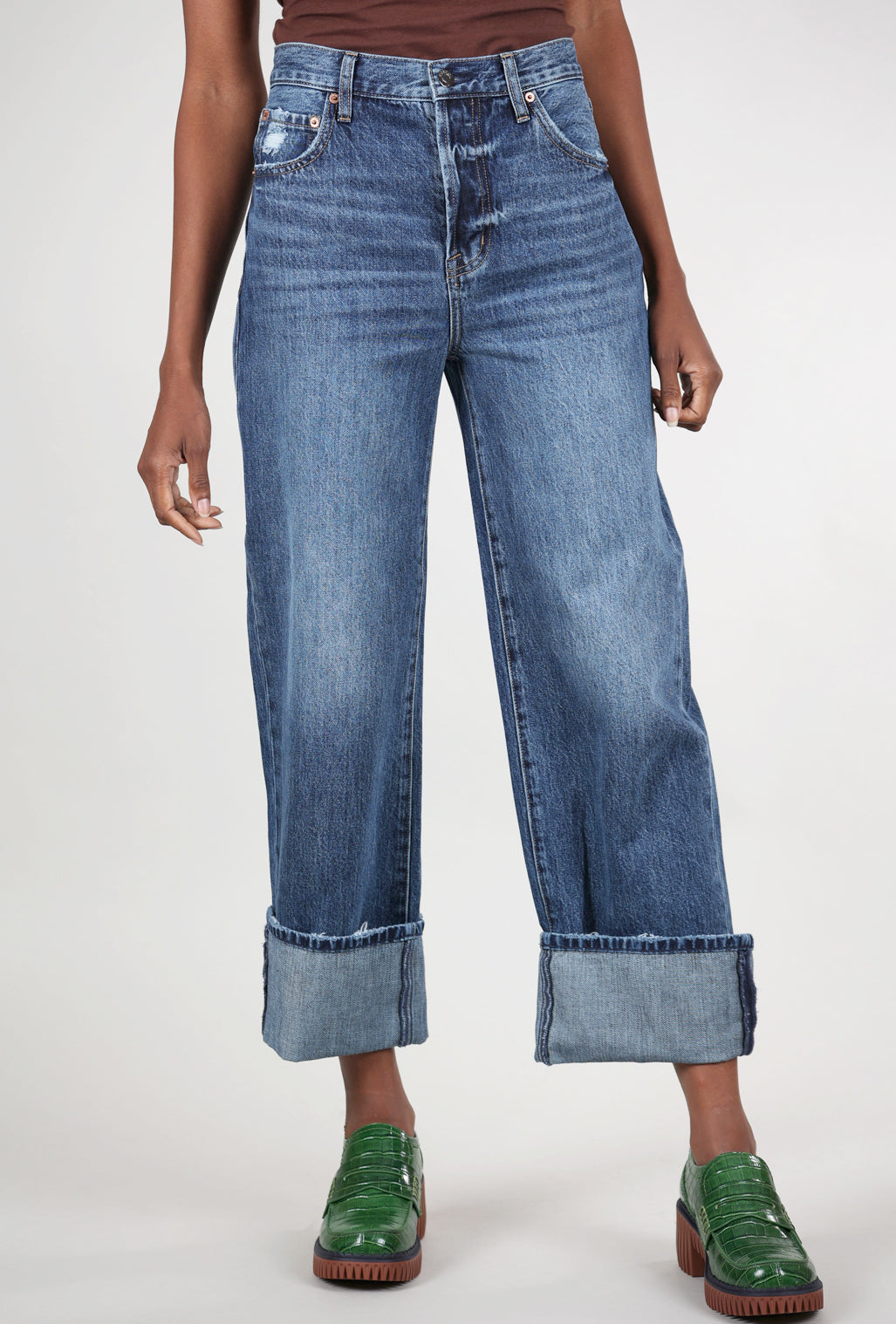 Pistola Ryder High-Rise Cuffed, Fulton