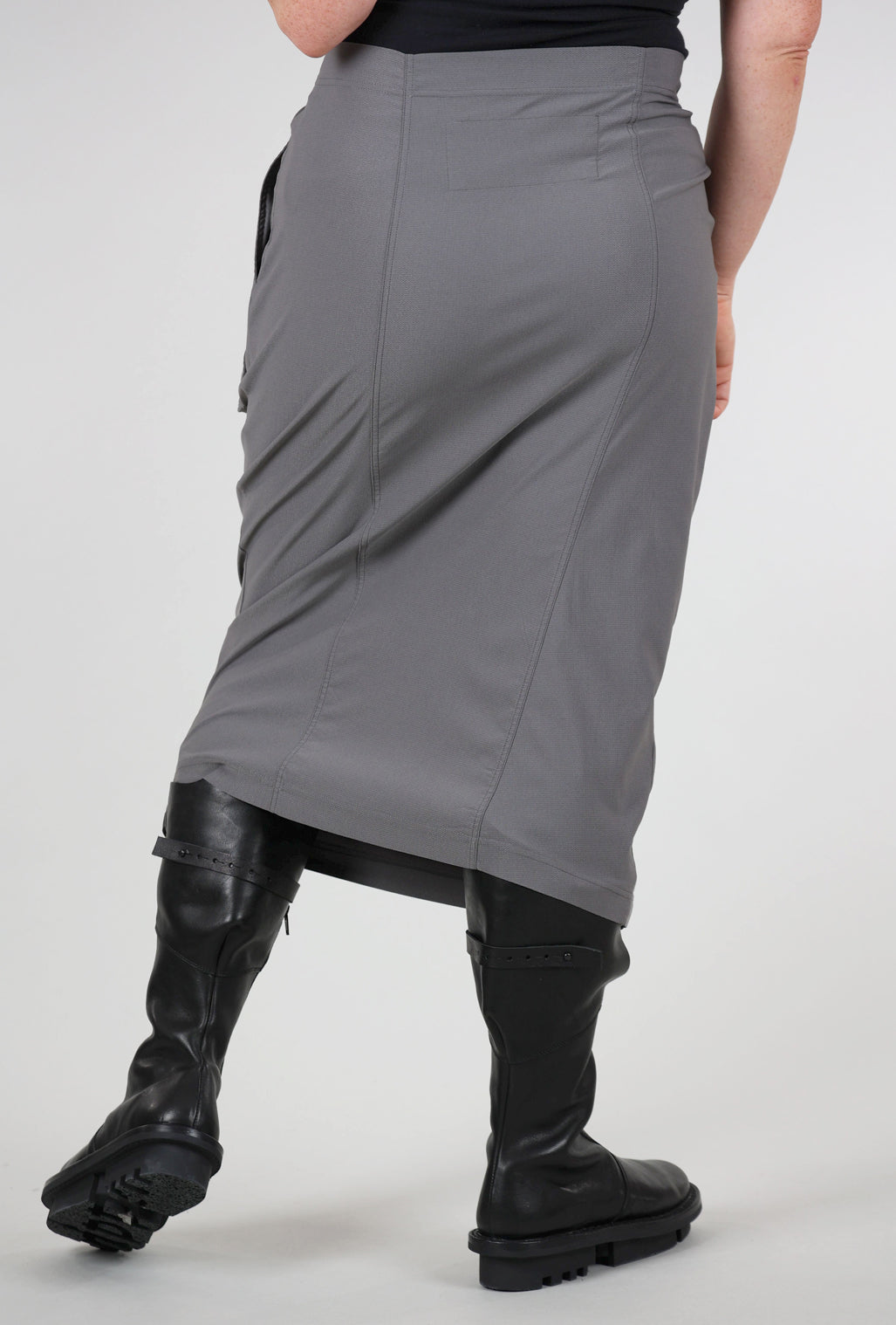 Rundholz Twill Tech Slim Skirt, Rock