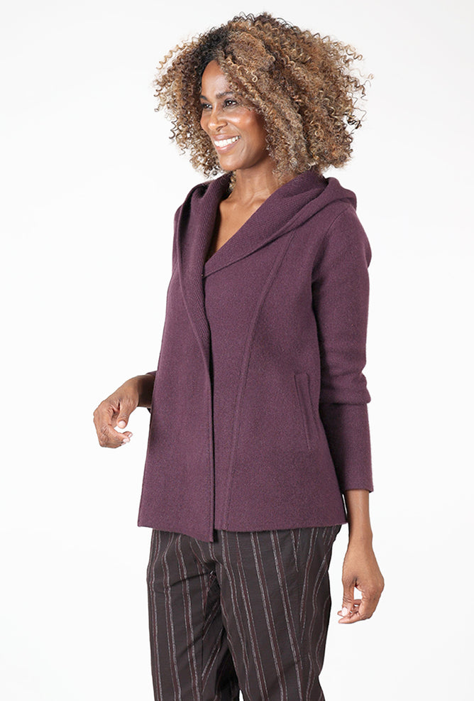 Margaret O'Leary St. Germaine Sweater, Plum