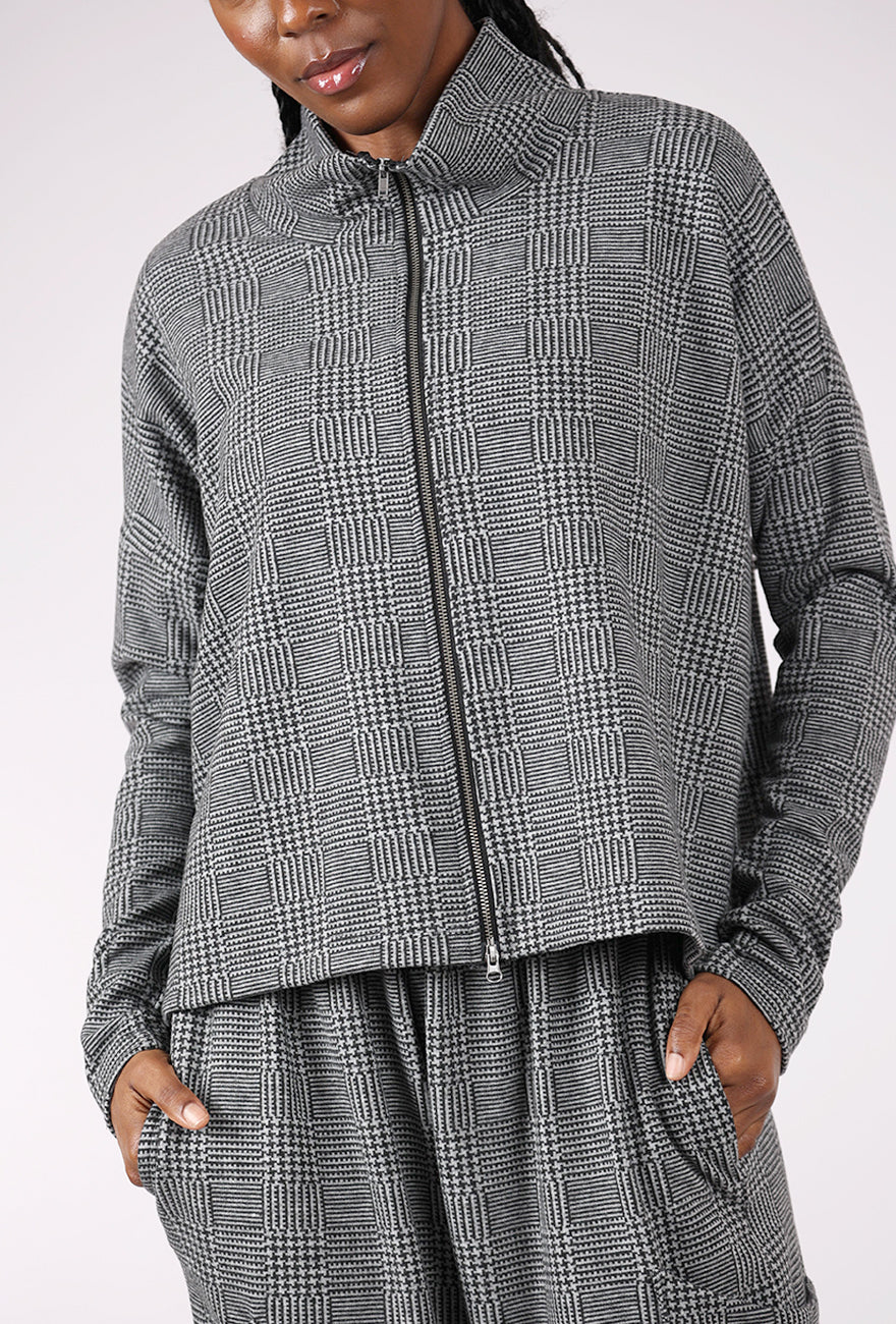 Sante Fe Jacket, Gray Plaid