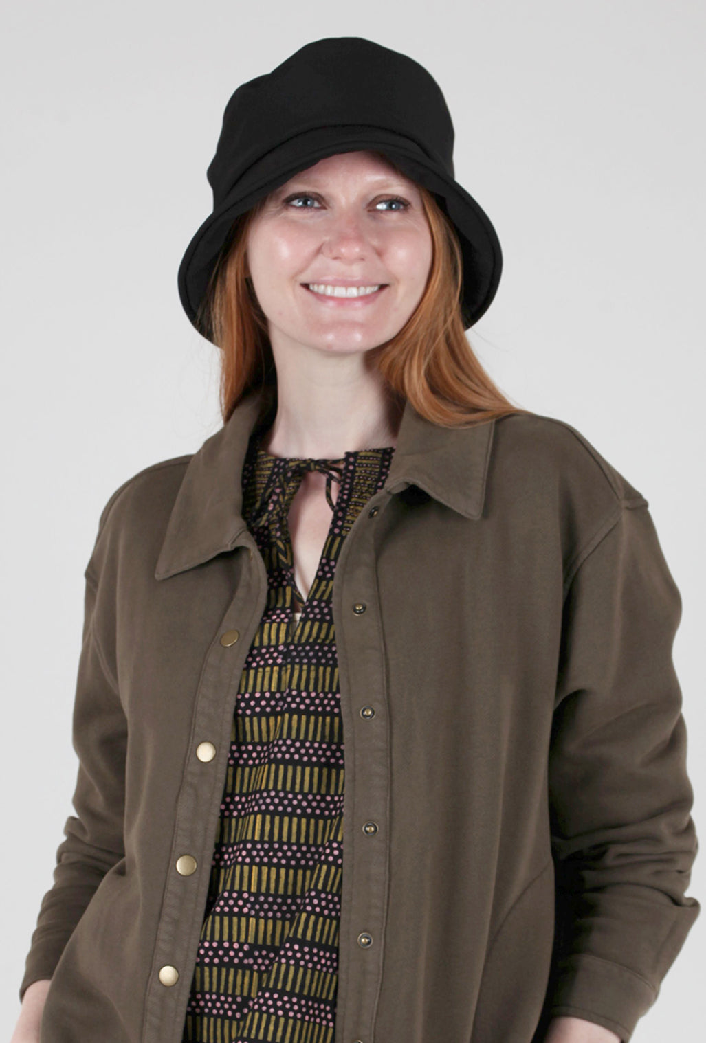 Lillie & Cohoe Cloudburst Stormy Hat, Black