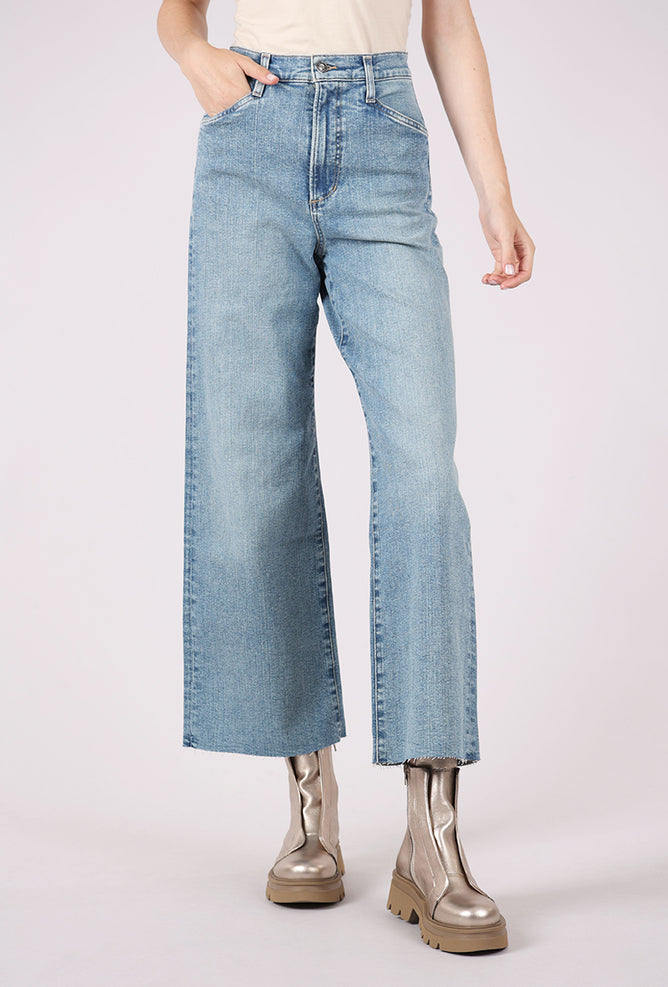 Favorite Daughter Mischa Super High Wide Leg Ankle, Monterey