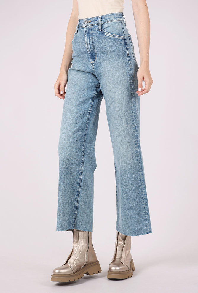 Favorite Daughter Mischa Super High Wide Leg Ankle, Monterey