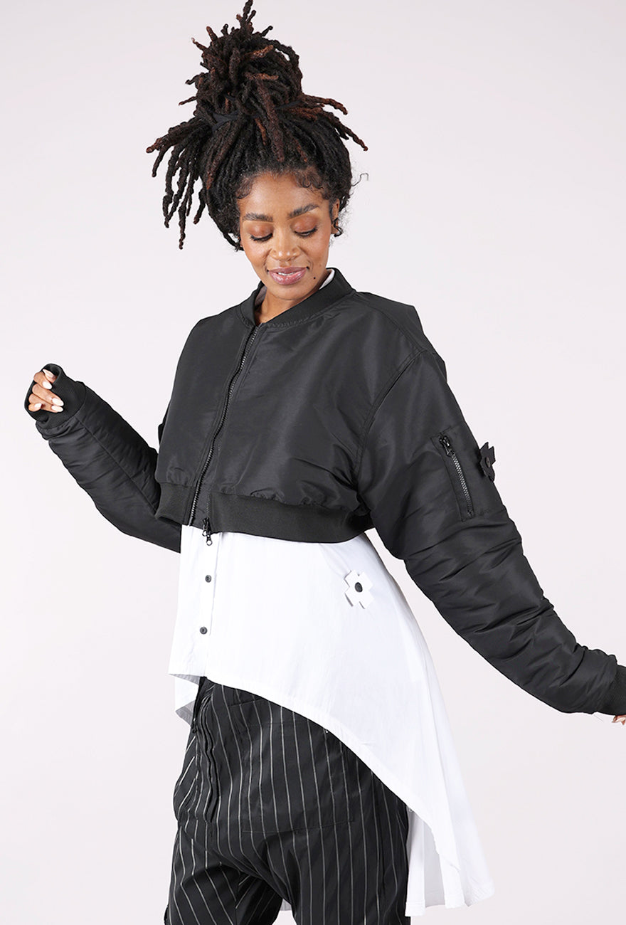 Pluslavie The Short Bomber, Black
