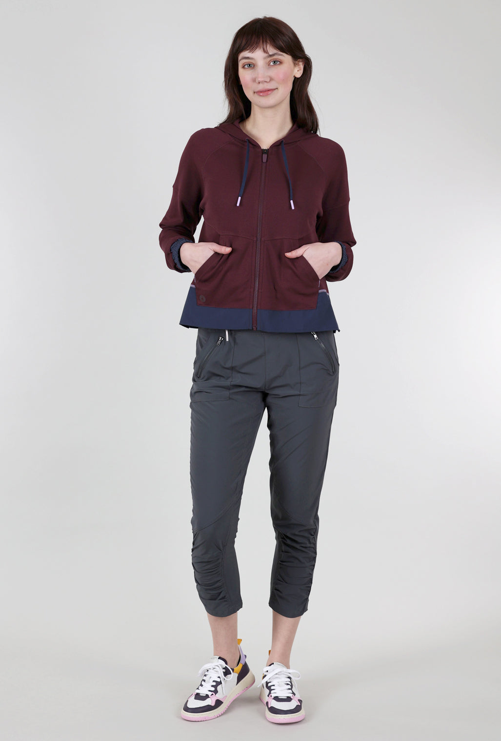 Smartwool Active Uptempo Zip Hoodie, Eggplant