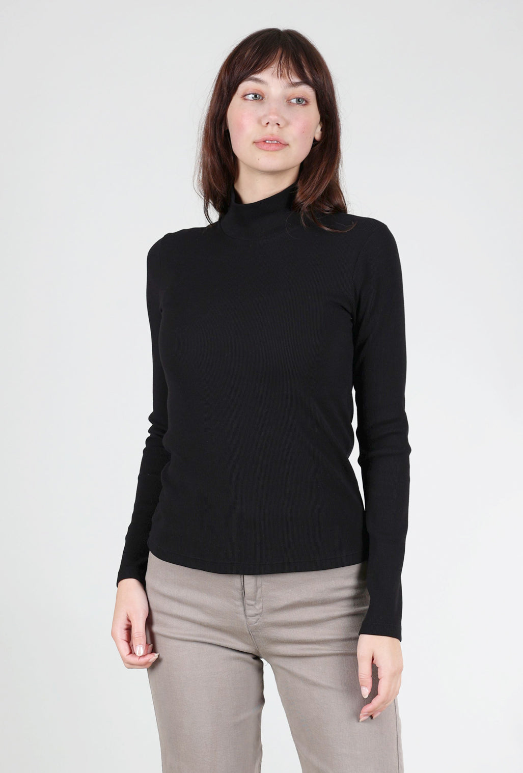 Prairie Underground L/S Mockneck, Black