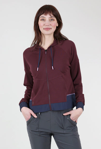 Smartwool Active Uptempo Zip Hoodie, Eggplant