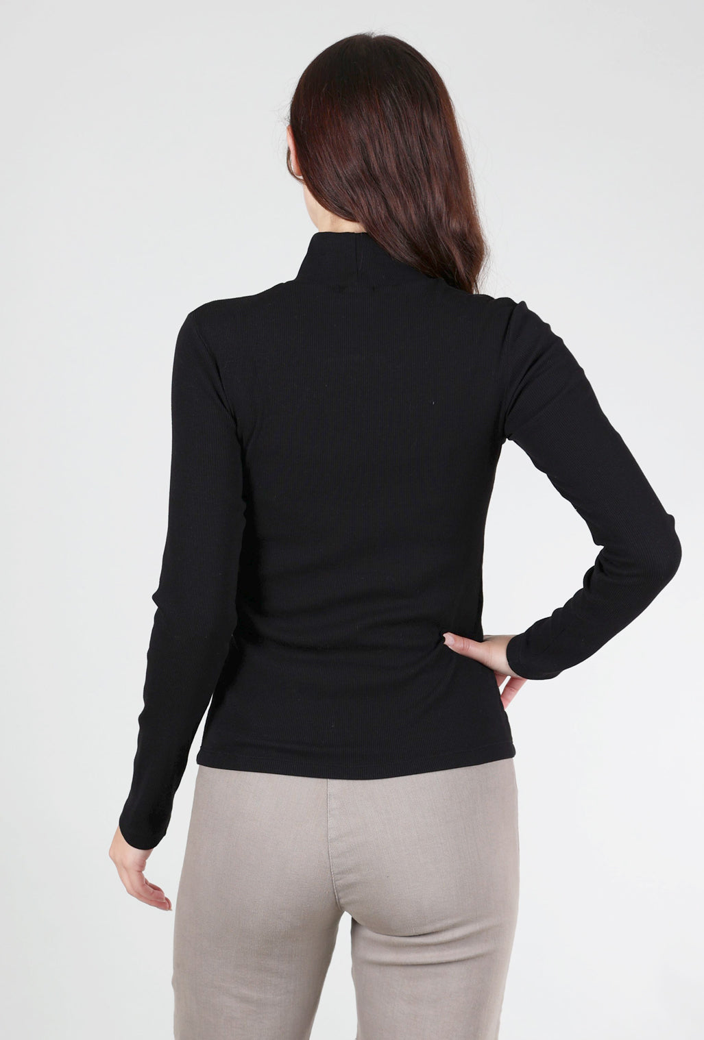 Prairie Underground L/S Mockneck, Black