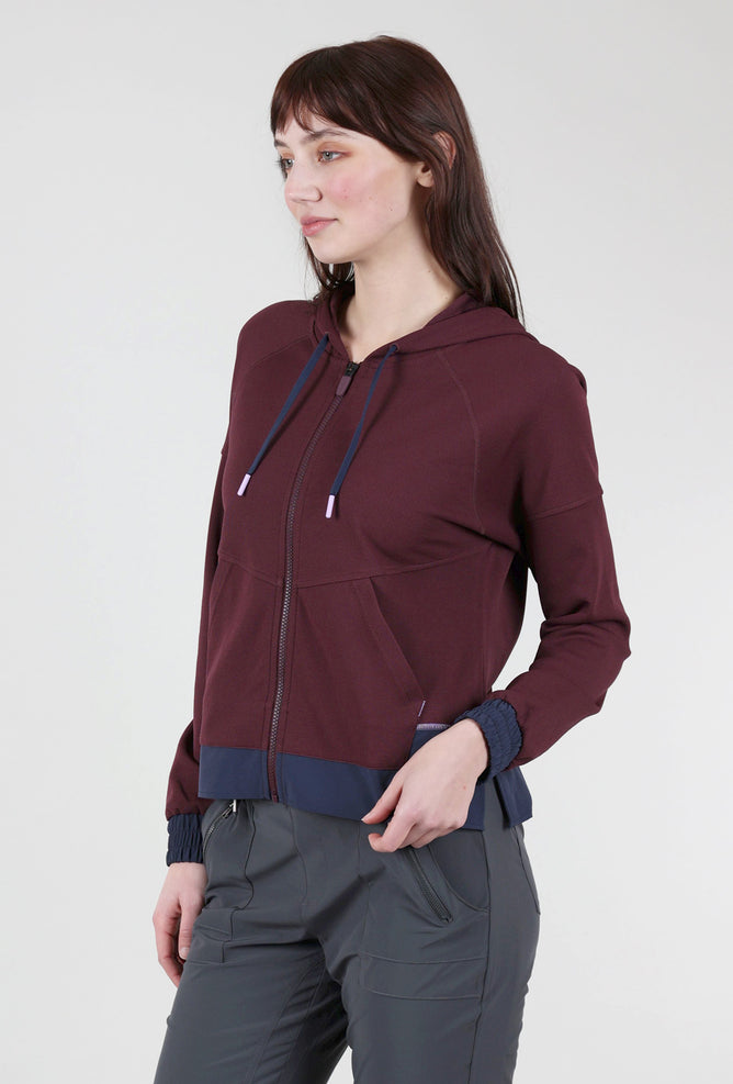 Smartwool Active Uptempo Zip Hoodie, Eggplant