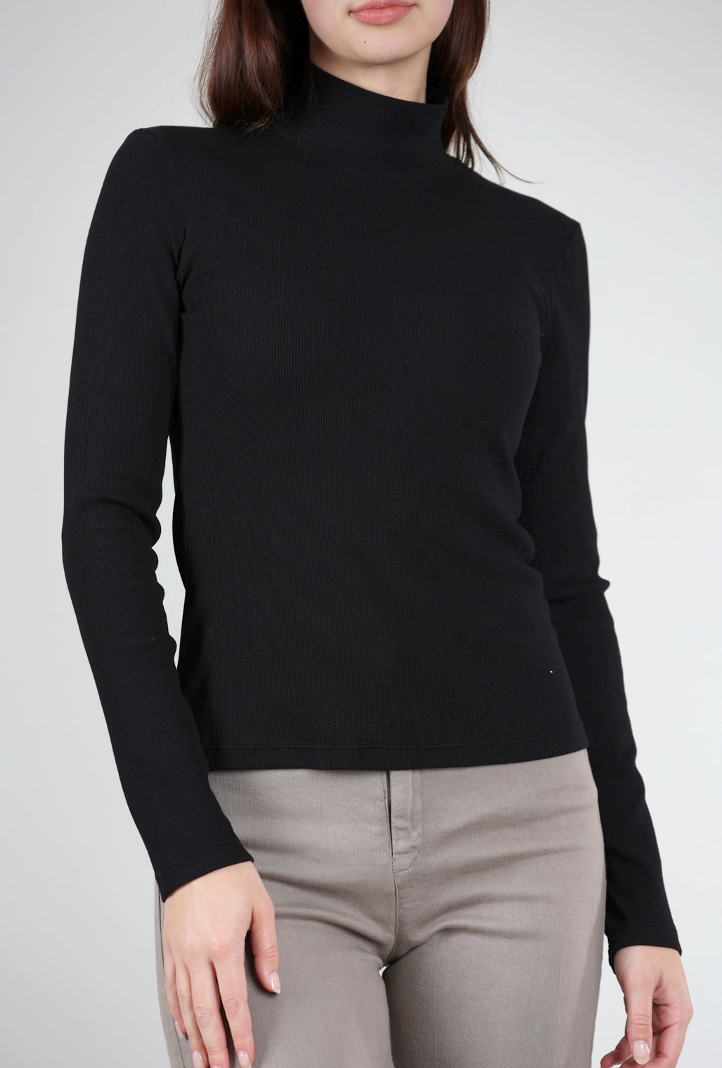 Prairie Underground L/S Mockneck, Black