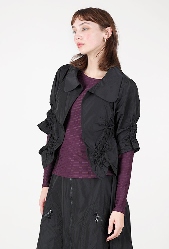 Romina Jacket, Jet Black Angle 2
