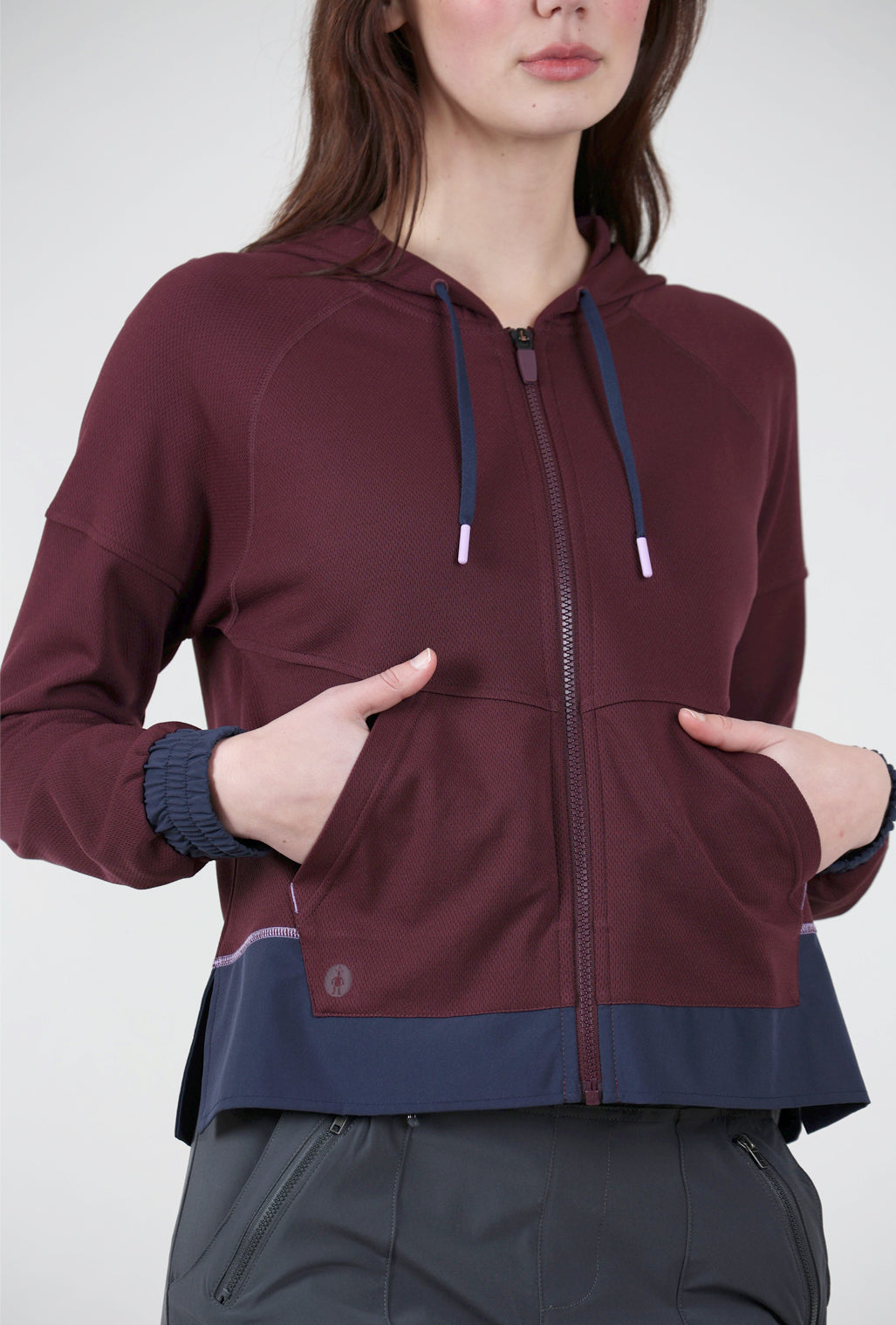 Smartwool Active Uptempo Zip Hoodie, Eggplant