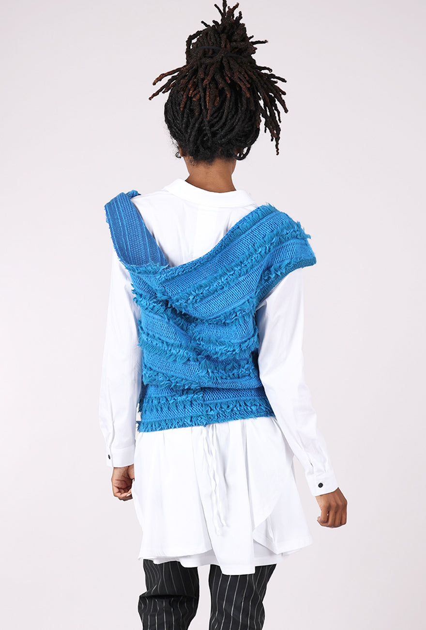 Moyuru Grover Vest, Blue