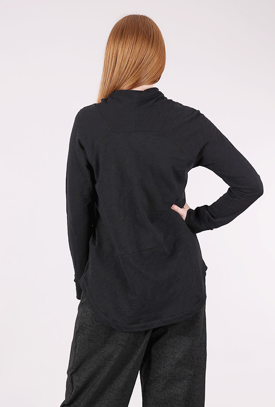 Escape by Habitat Weekend Cowl Tee, Black