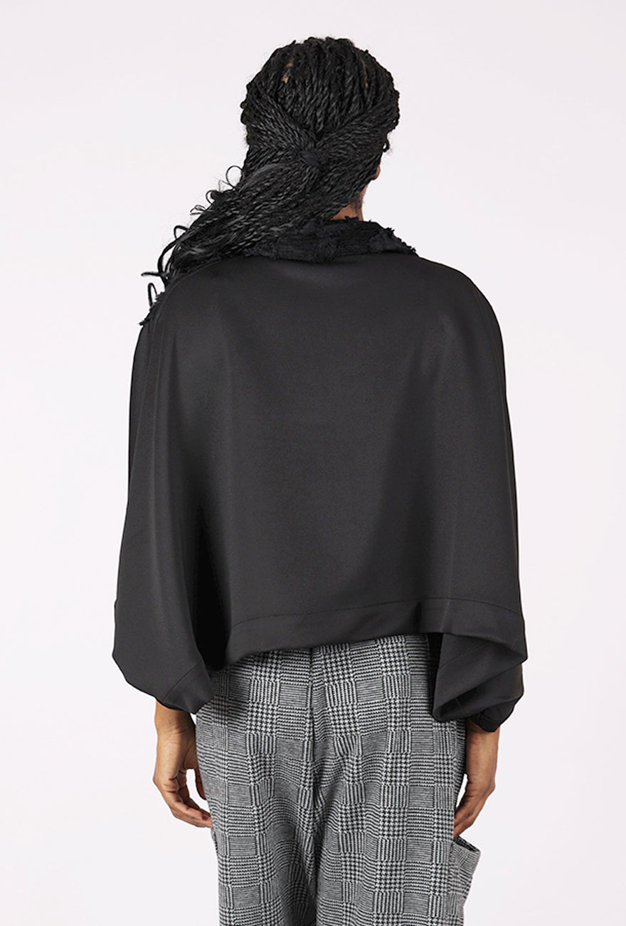 Moyuru Texture Play Jacket, Black