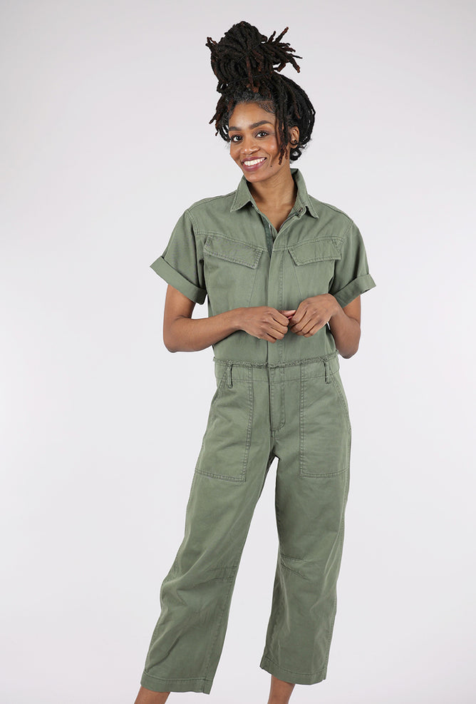 Pistola Pippa Curved Leg Jumpsuit, Meadow