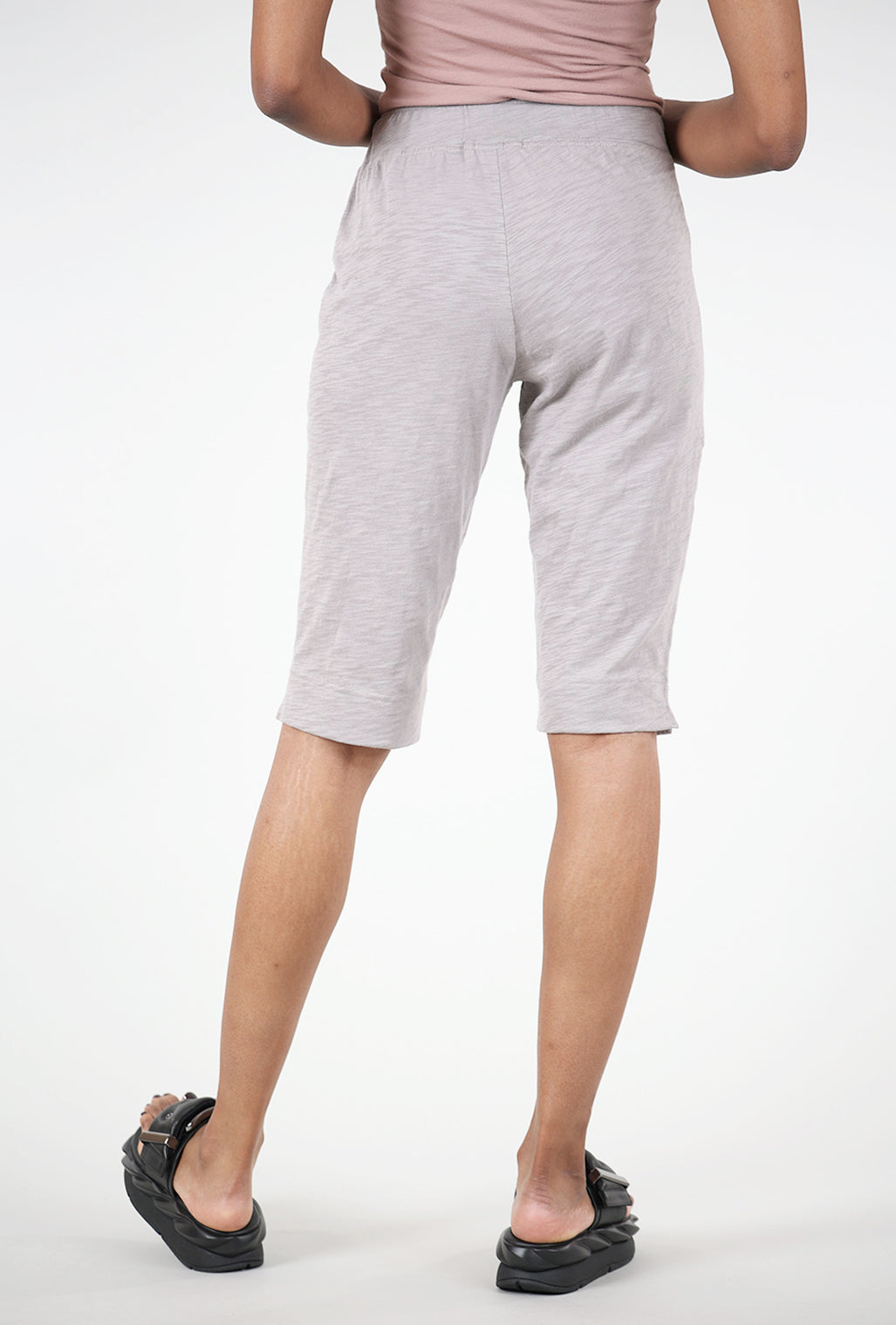 Escape by Habitat Cotton Slub Pedal Pusher, Fog